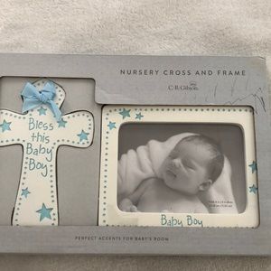 Nursery cross and frame